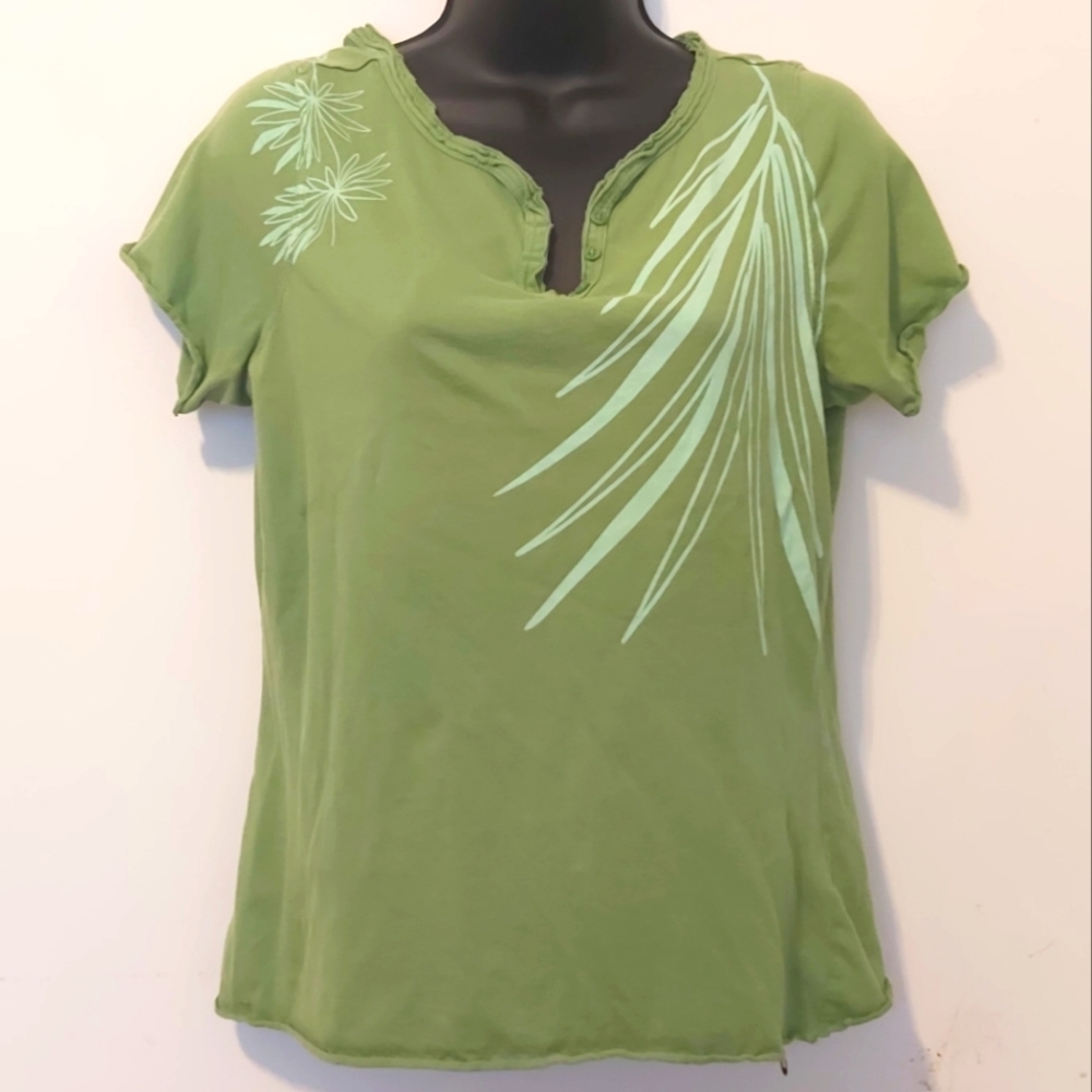 THE NORTH FACE | Women's Top Green Size Medium